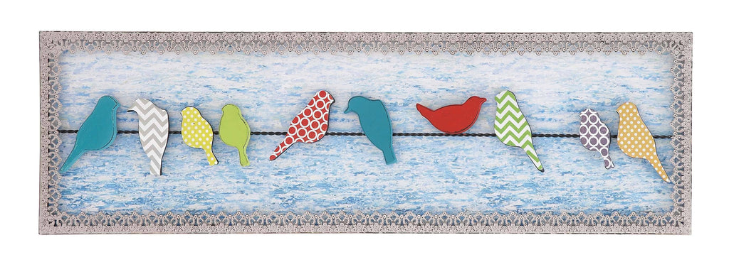 Metal Wood Wall Decor B82310