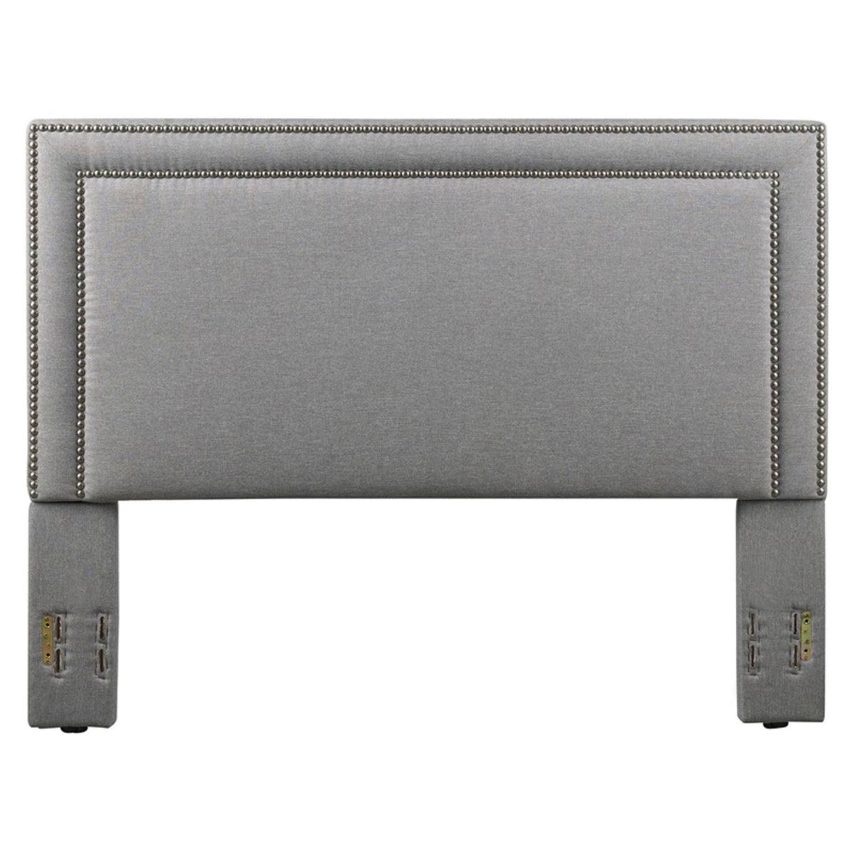 Grey Linen King Size Headboard U189510