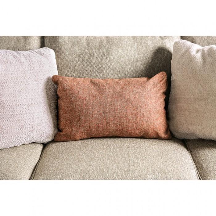 Gray Chenille Sofa L375341