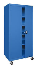 Blue Mobile Storage Cabinet X859