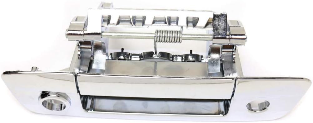 Chrome Plastic Tailgate Handle with Camera Hole Pack of 2 D6491