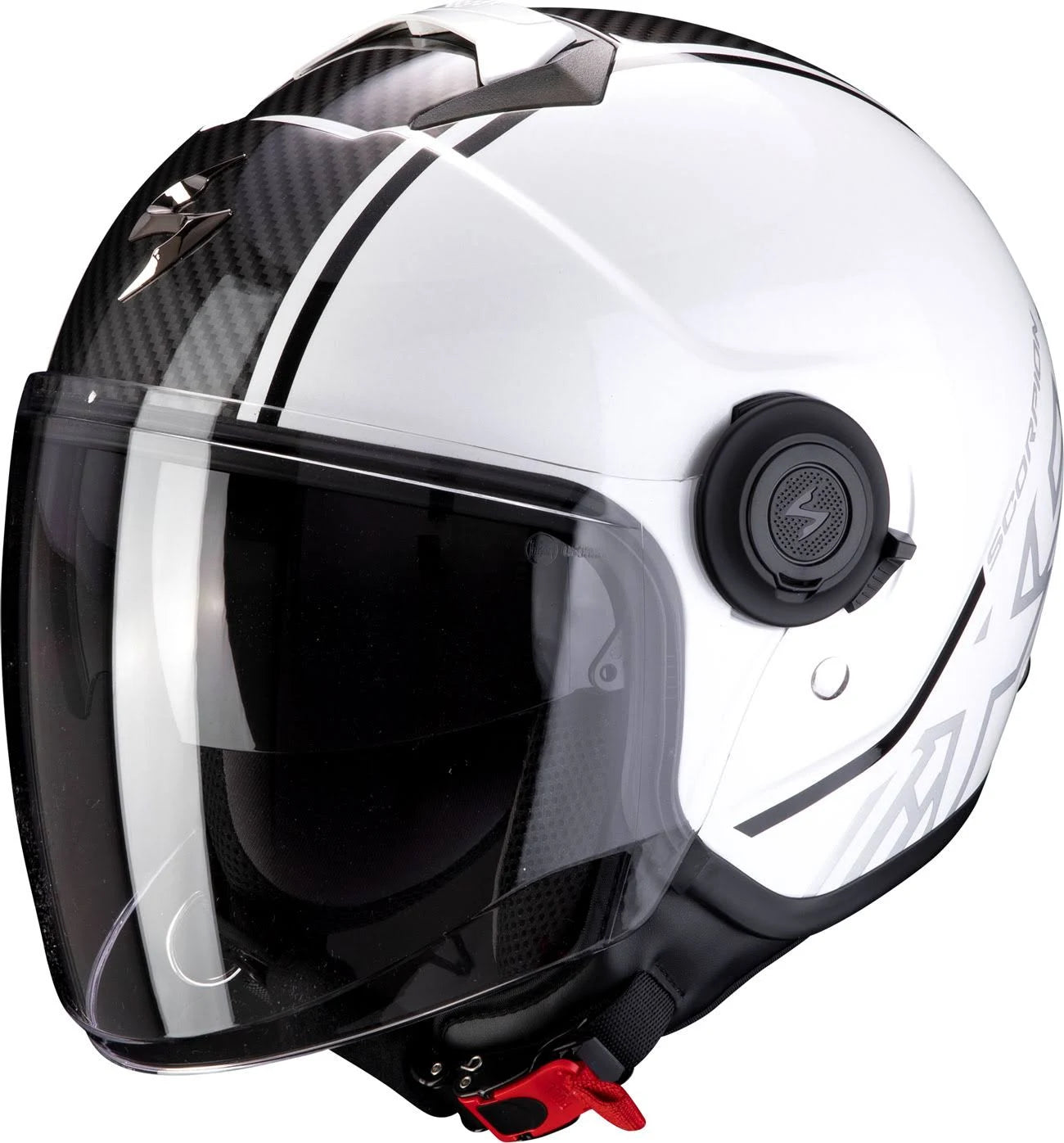 Black-White Jet Helmet M78791