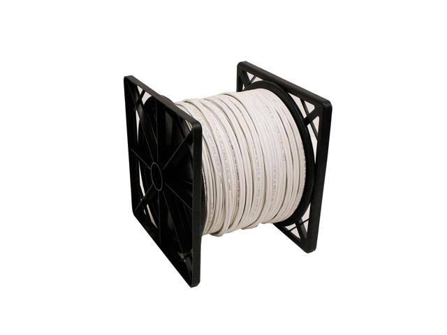 Black 1000ft Bulk RG59 Siamese Cable 20AWG+18/2 CCTV Camera Wire F1512