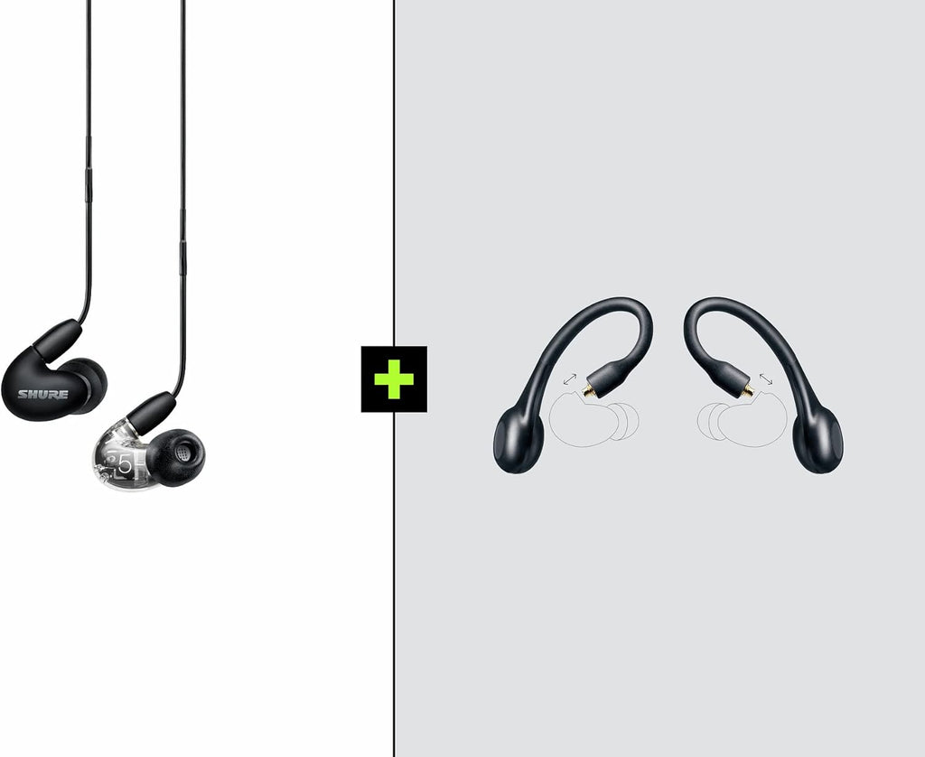 Red True Wireless Earbuds Bundle with SE535 Sound Isolating Earphones and RMCE-TW2 Bluetooth Adapter Z7279