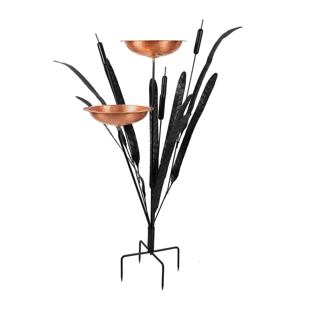 Double Cattail Birdbath B794946