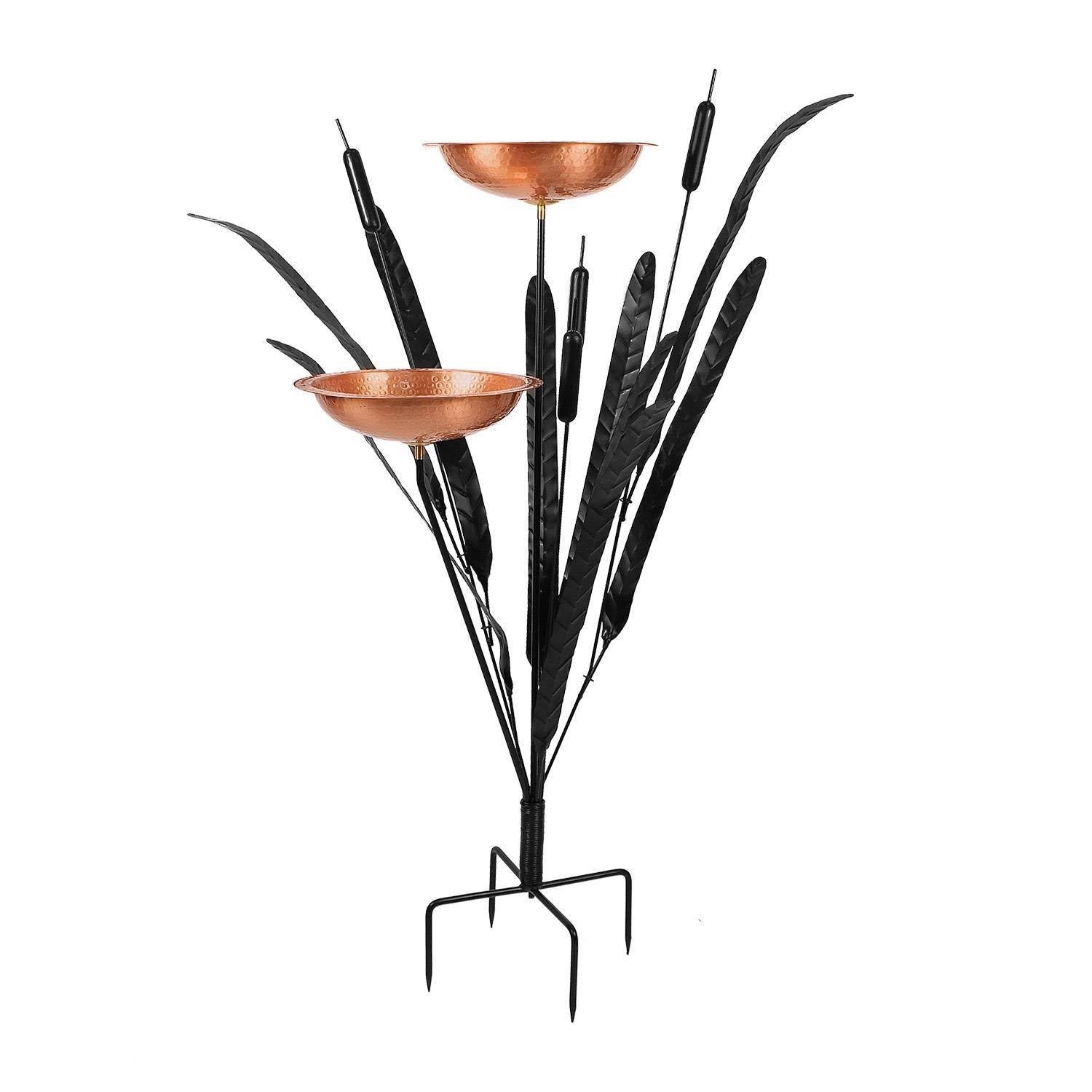 Double Cattail Birdbath B794946