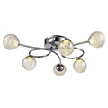 Polished Chrome LED Flush Mount F353119