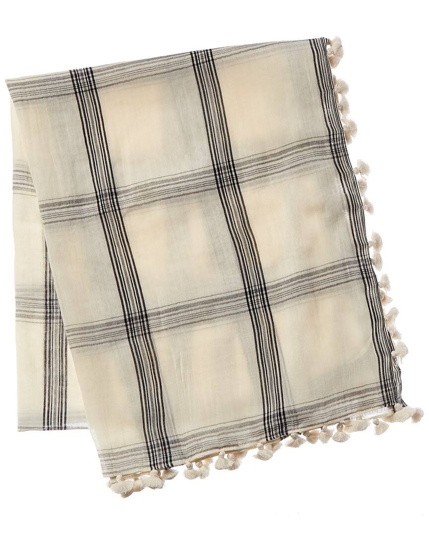 Textured Plaid Scarf H95238