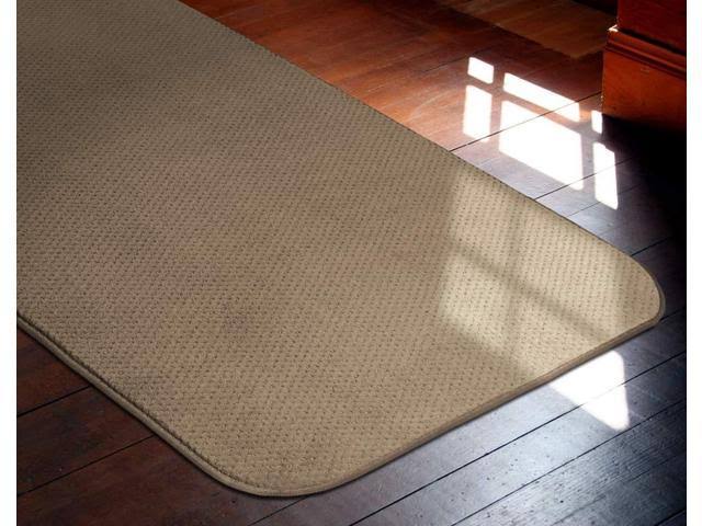 Camel Tan Skid-Resistant Carpet Runner 14 ft. x 27 in. O557