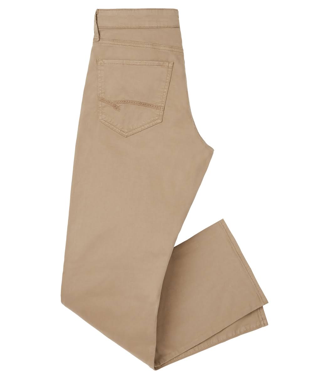 Men's Relaxed Straight Pant - British Khaki - 38x30 L50762