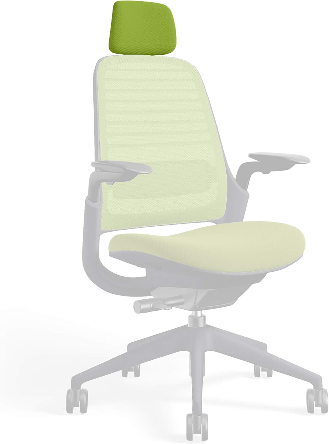 Black Frame 3D Microknit Fabric Headrest D5175