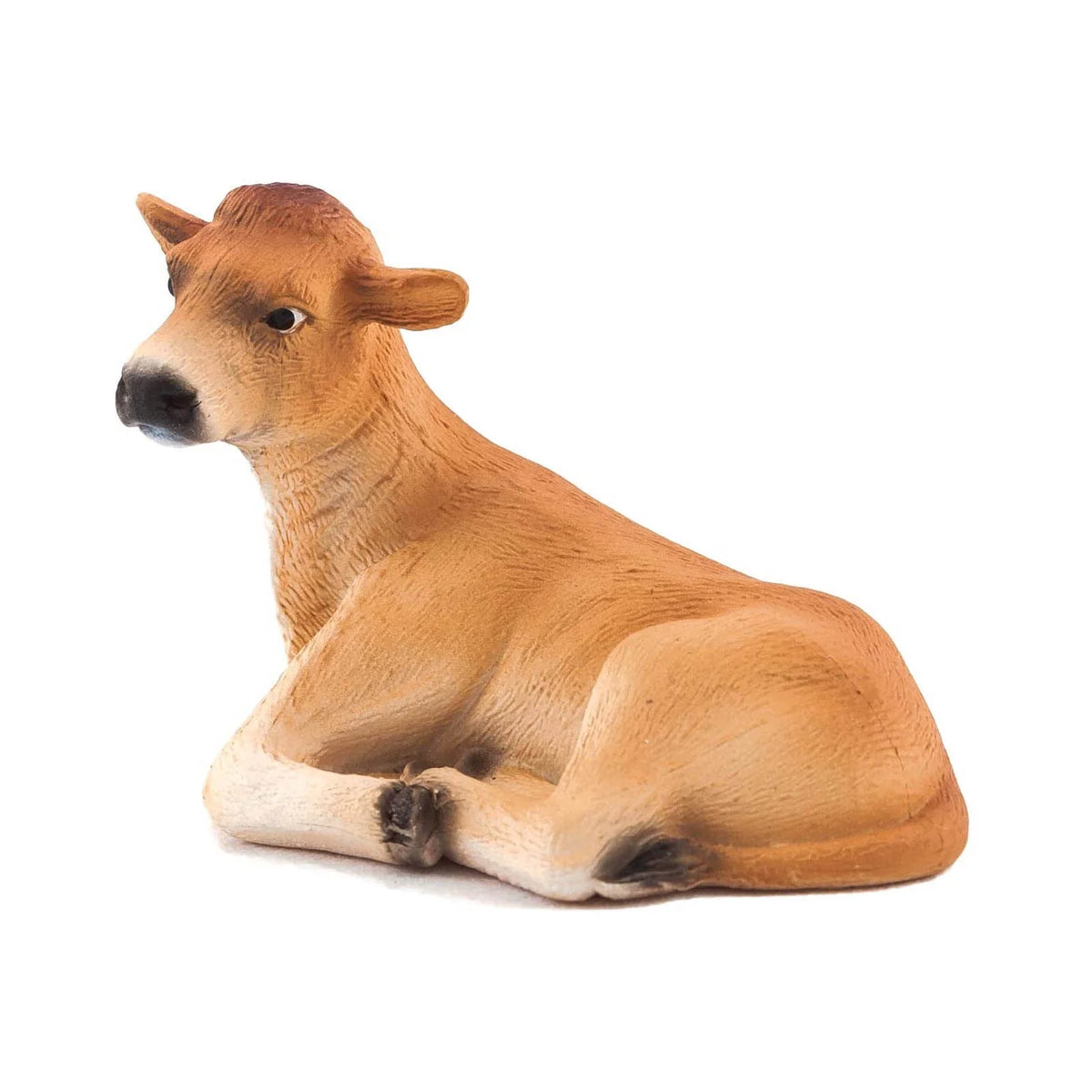 Jersey Calf Lying Down Animal Figure L885