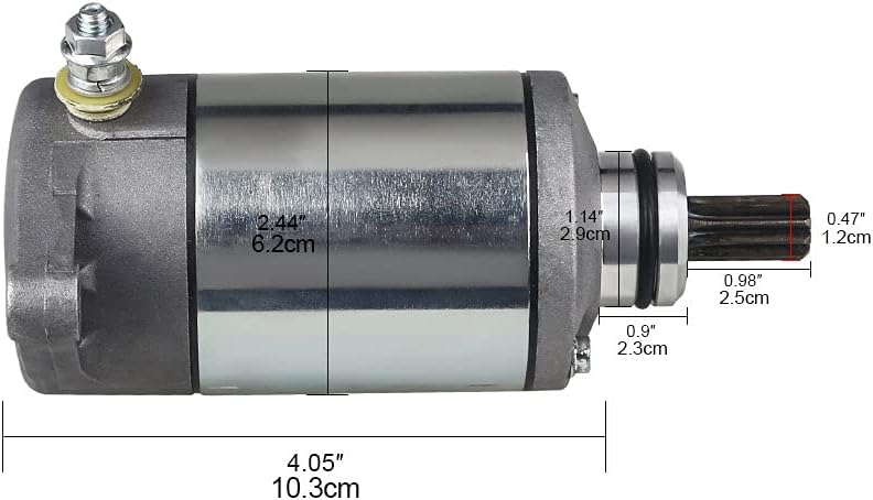 Starter Compatible with Suzuki Eiger 400 Arctic Cat LT-A400 LT-F400 2002-2007 Pack of 2 A6838