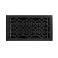 Black Cast Iron Floor Register A809389