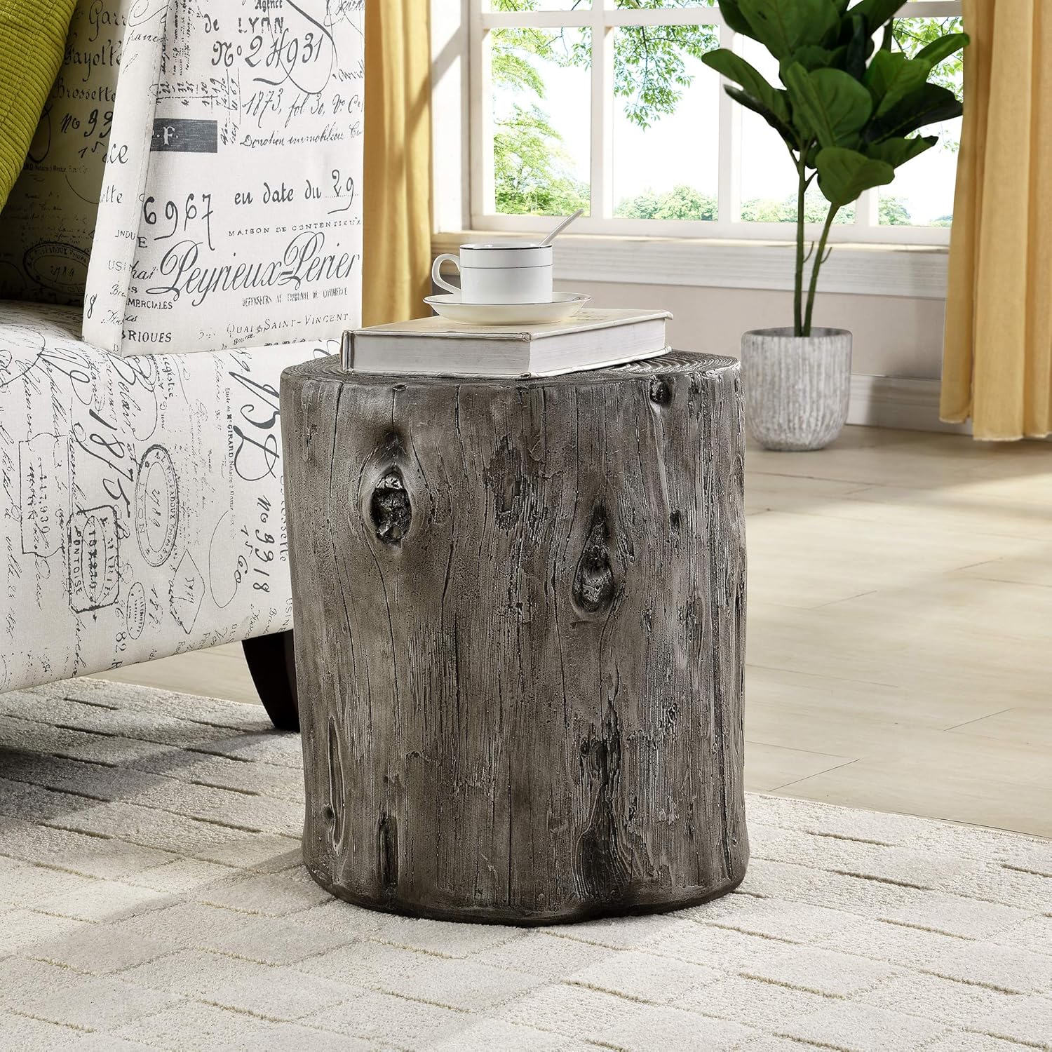 Gray Arbor Log Table G69011