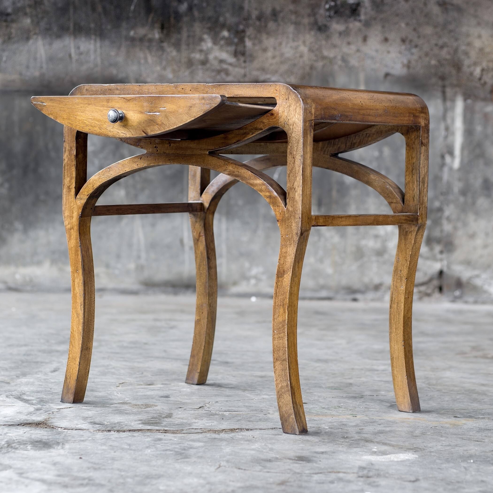 Pecan End Table U27770
