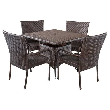 5 Piece Square Patio Dining Set Z39793