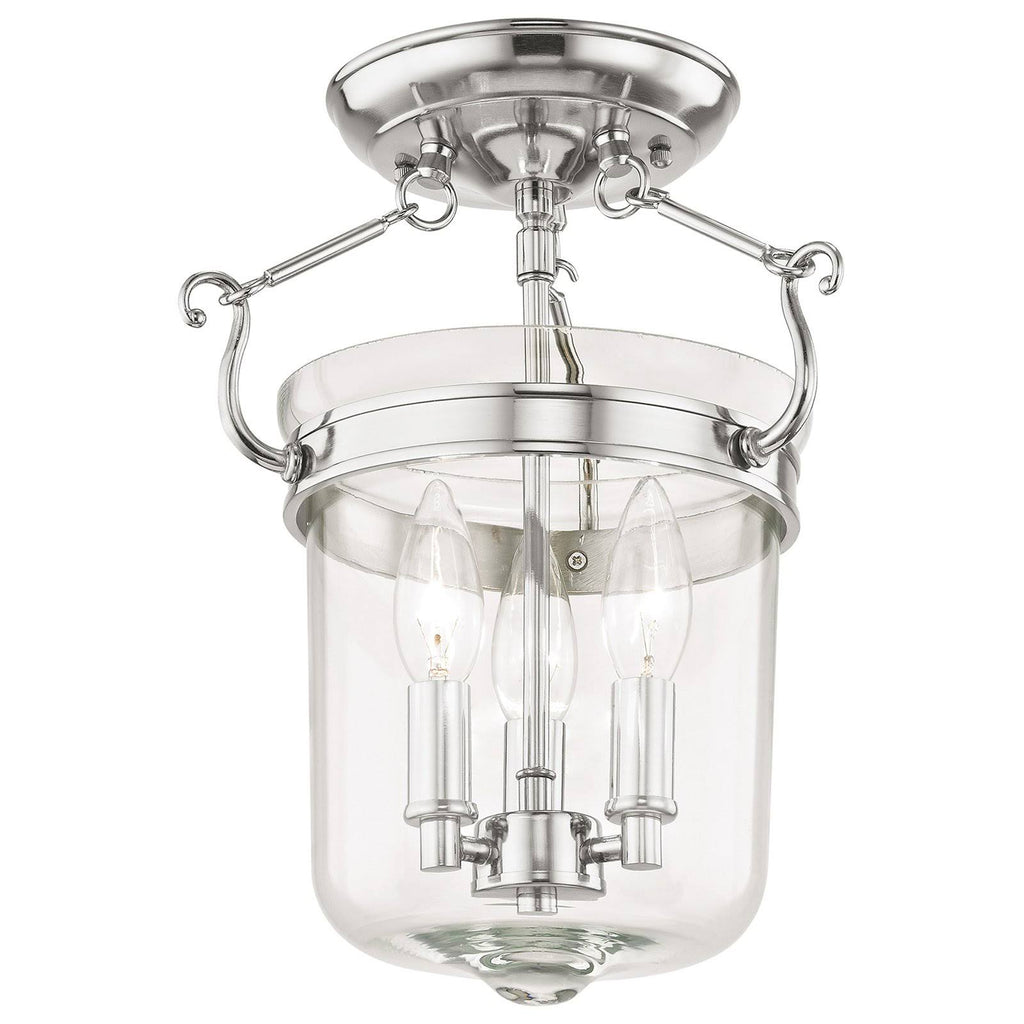 Bronze 3 Light Ceiling Mount I285