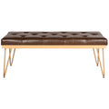Brown / Gold Bench I25942