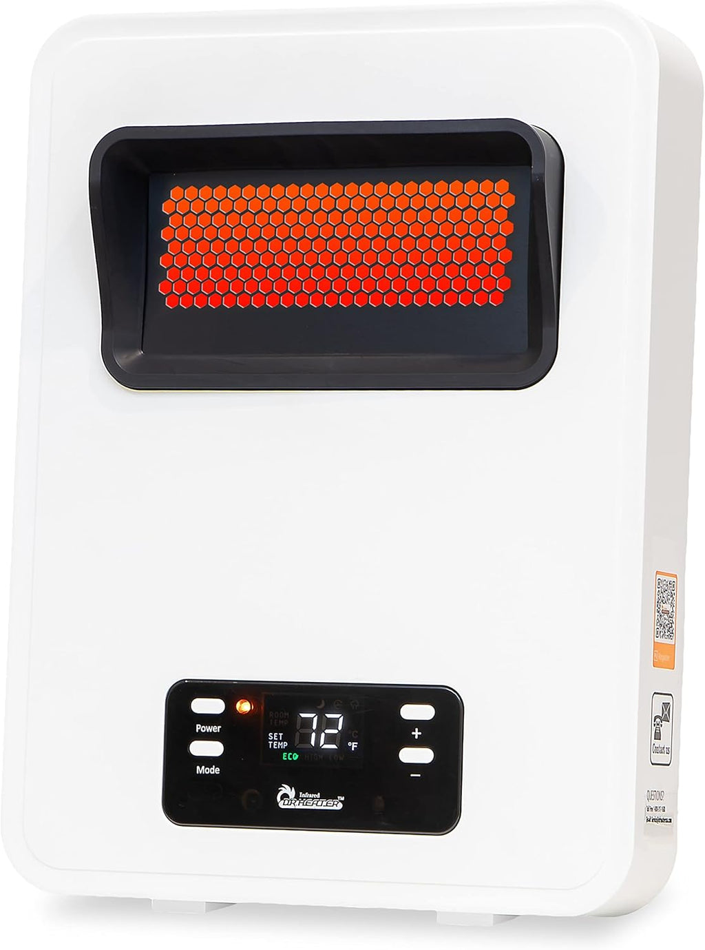 Black Hybrid Infrared Space Heater S3606