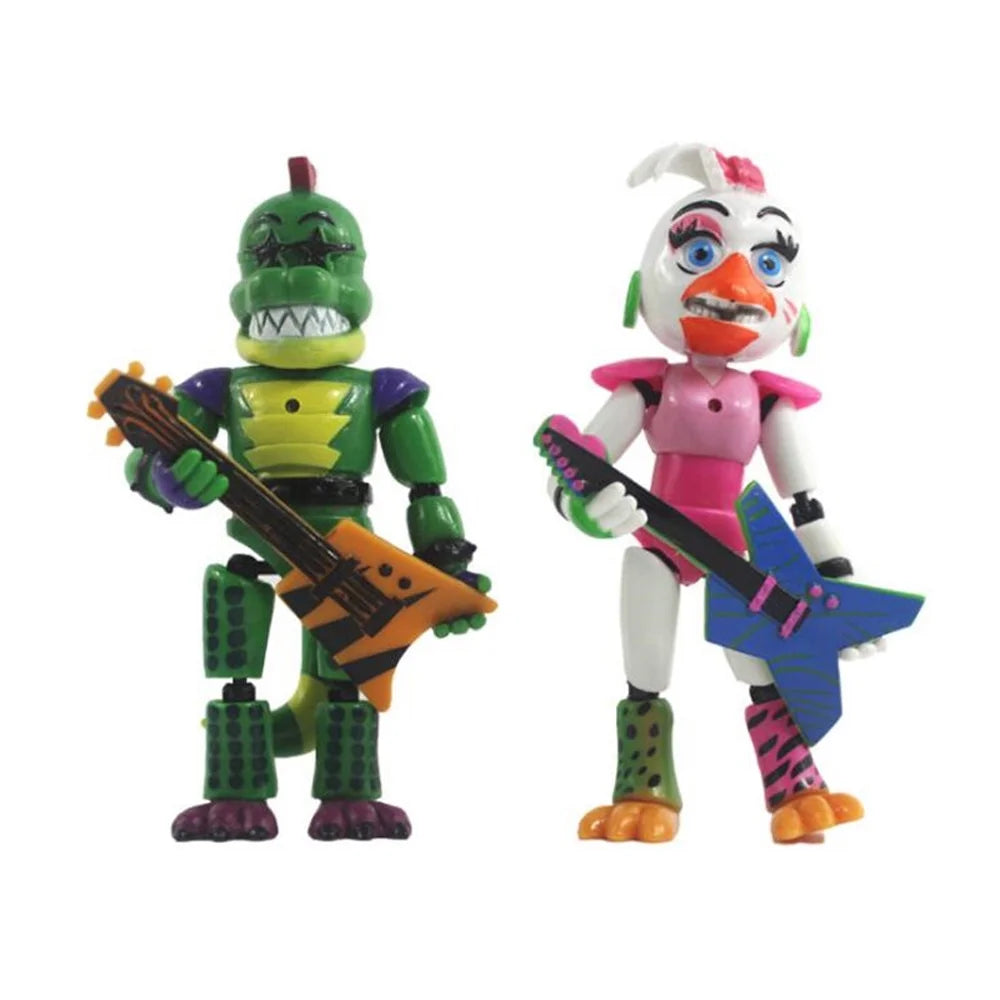10Pcs FNAF Action Figures Gift Toys U66128