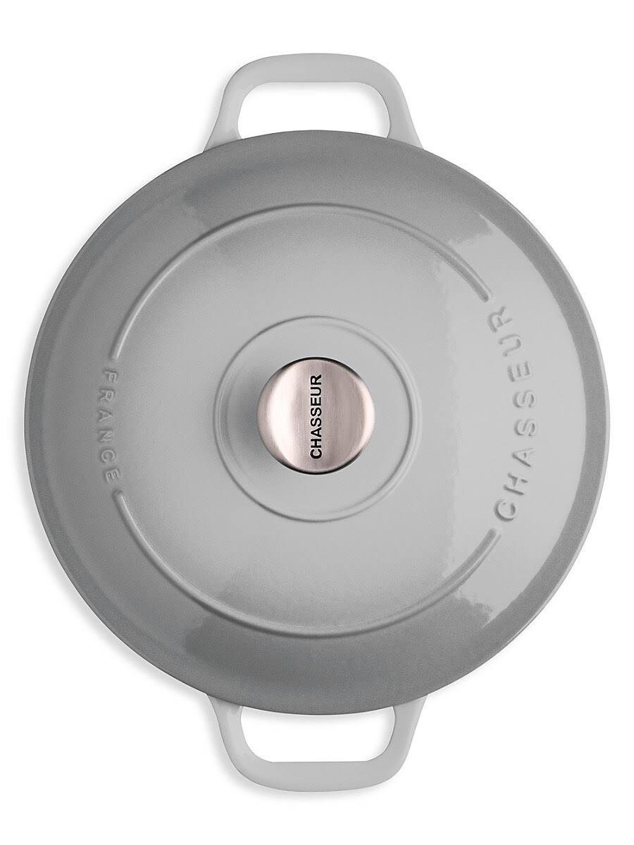 French Enameled Cast Iron Round Dutch Oven, 2.6-Quart S6462