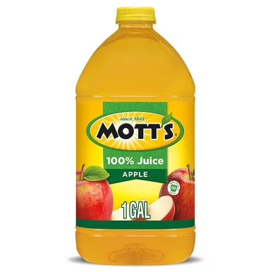 100% Apple Juice, 1 Gallon Plastic Jug - 4 Per Case X46626