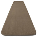 Camel Tan Skid-Resistant Carpet Runner 14 ft. x 27 in. O557