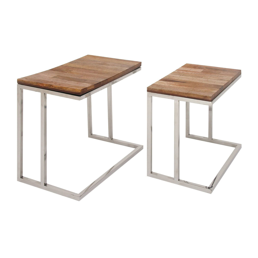 Wood Table, Set of 2 Q339