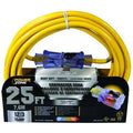 Cord EXT 12/3 Sjtow x 25ft Yel U6559
