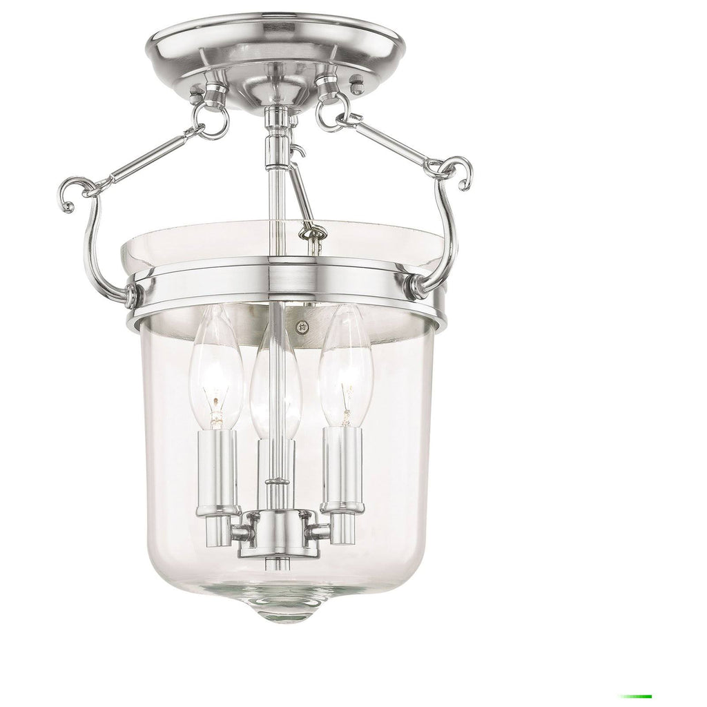 Bronze 3 Light Ceiling Mount I285