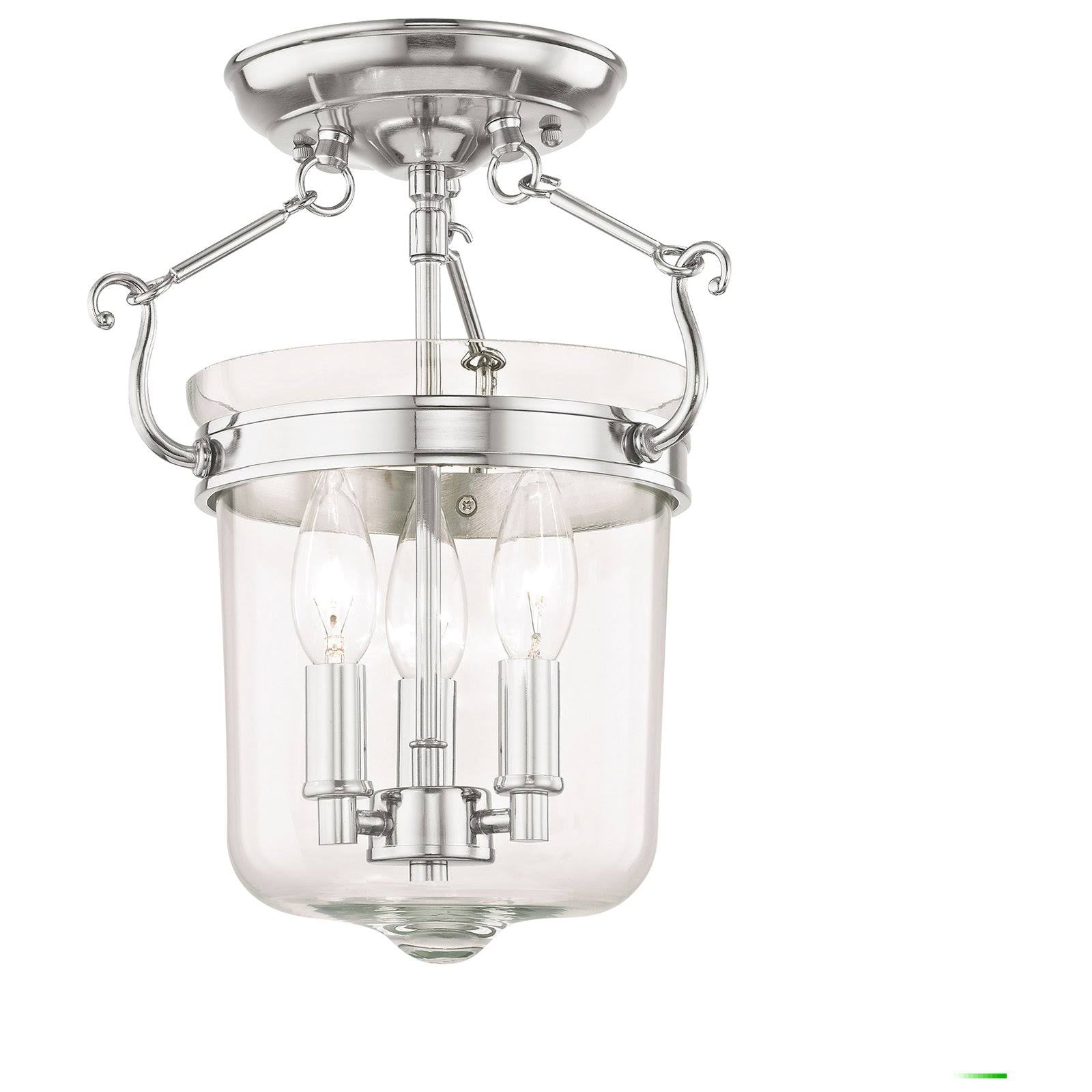 Bronze 3 Light Ceiling Mount I285