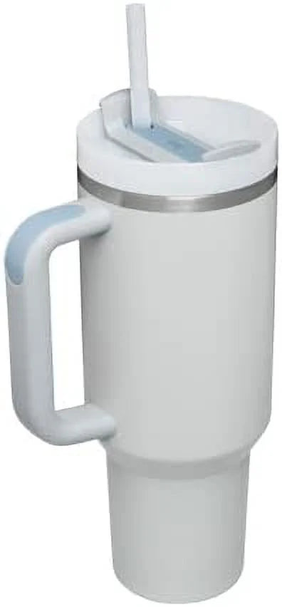 40 oz Insulated Tumbler with Handle and Straw N9802