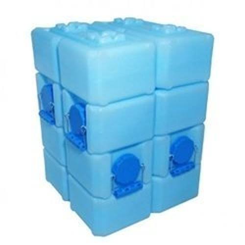 8 Pack Blue Water and Food Storage Containers F44310