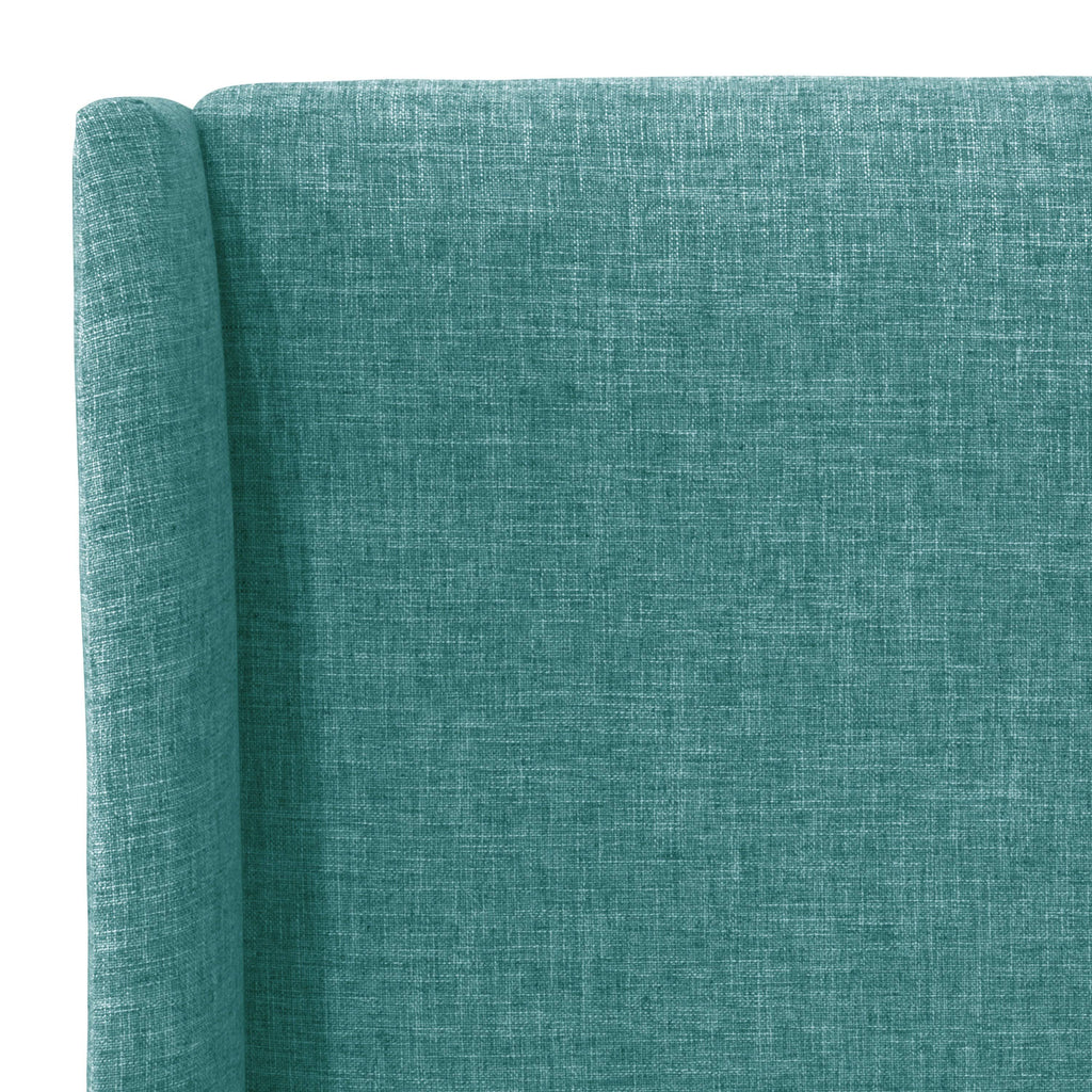 Twin Blue Square Bed X539239