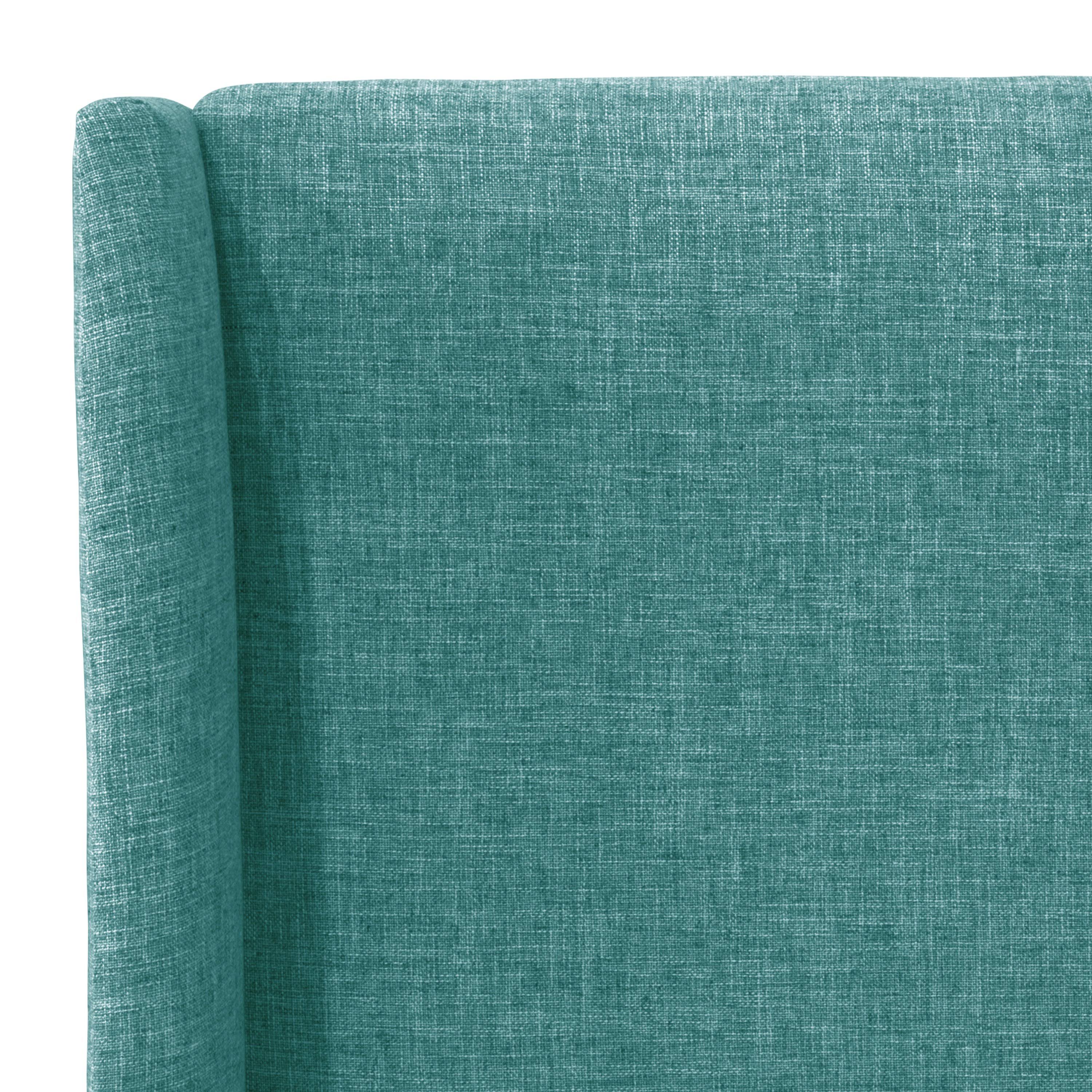 Twin Blue Square Bed X539239