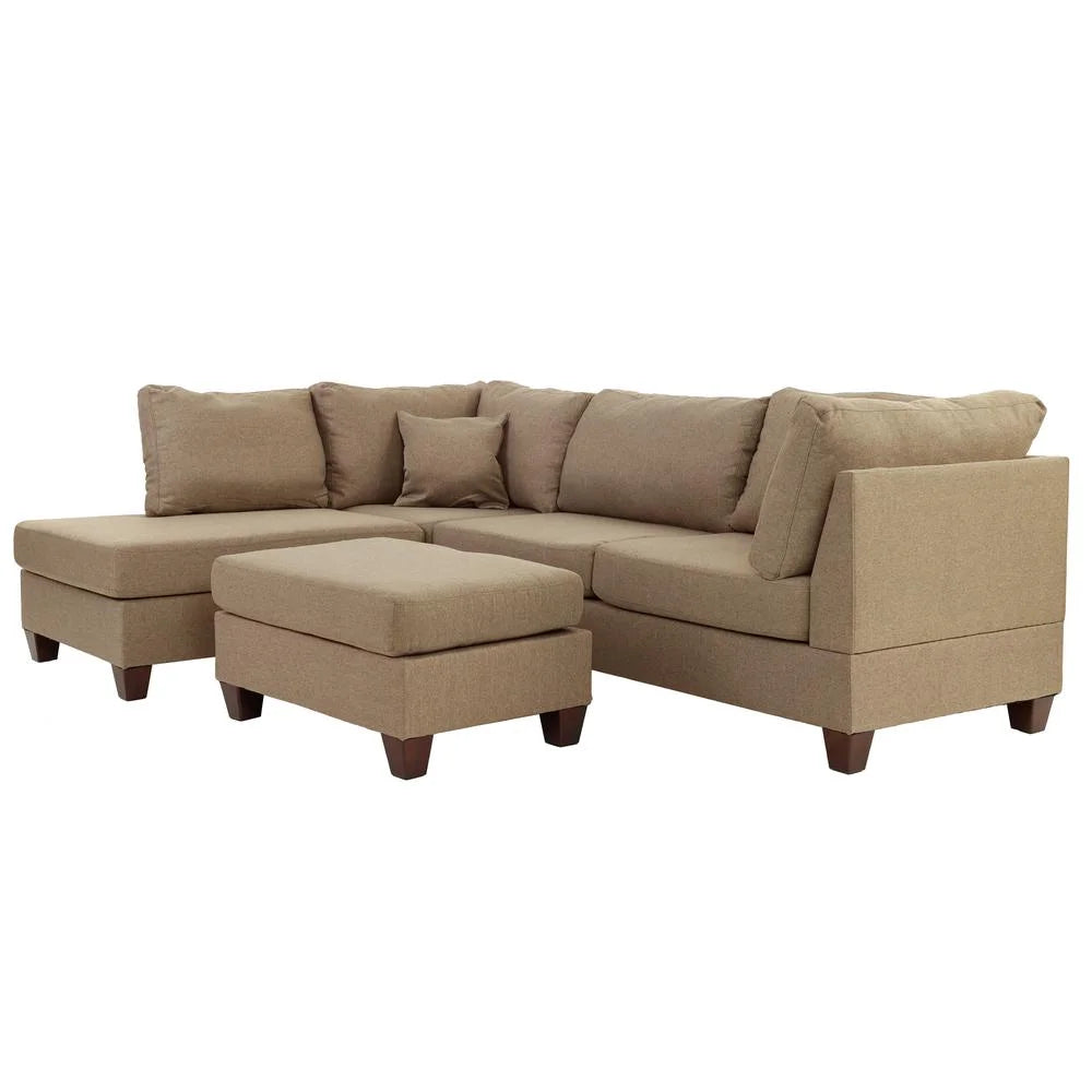 Reversible Sectional with Ottoman Set B49624