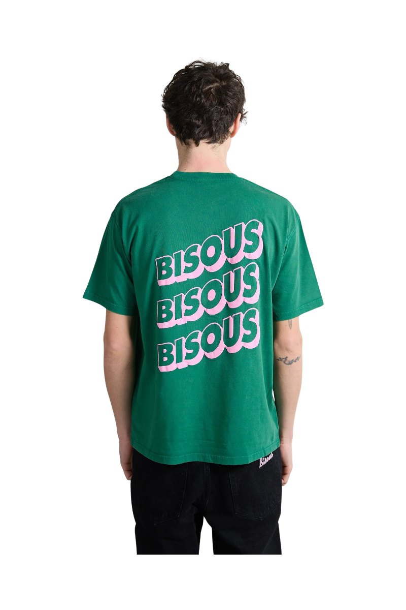 BISOUS SKATEBOARDS SONICS T-SHIRT Forest Green